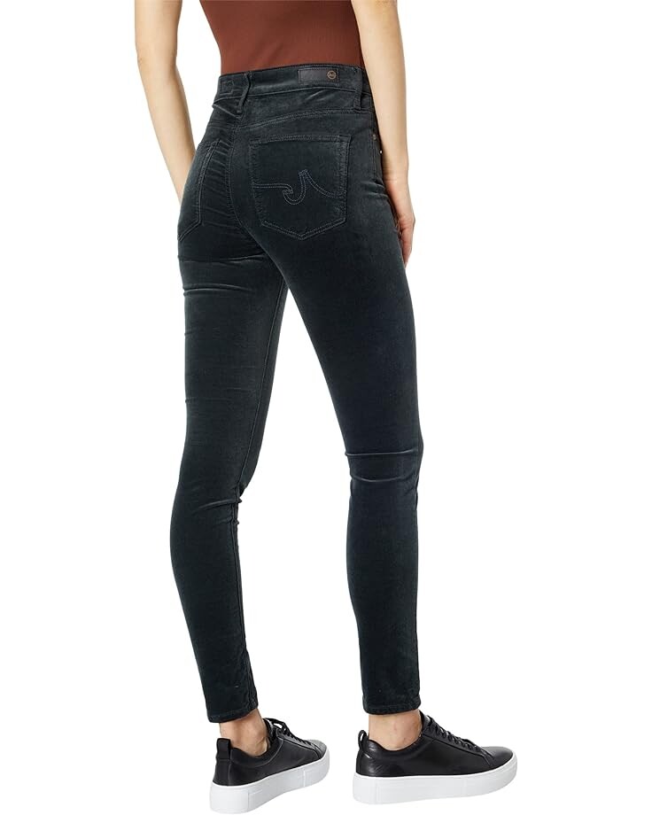 

Джинсы AG Jeans Farrah High-Rise Skinny Ankle, цвет Charcoal Black