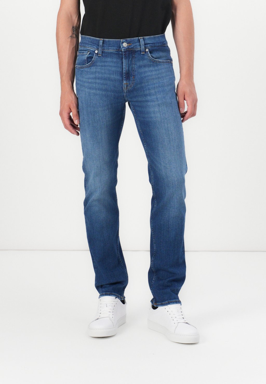 

Джинсы облегающего кроя SLIMMY LUXE PERFORMANCE 7 for all mankind, синий