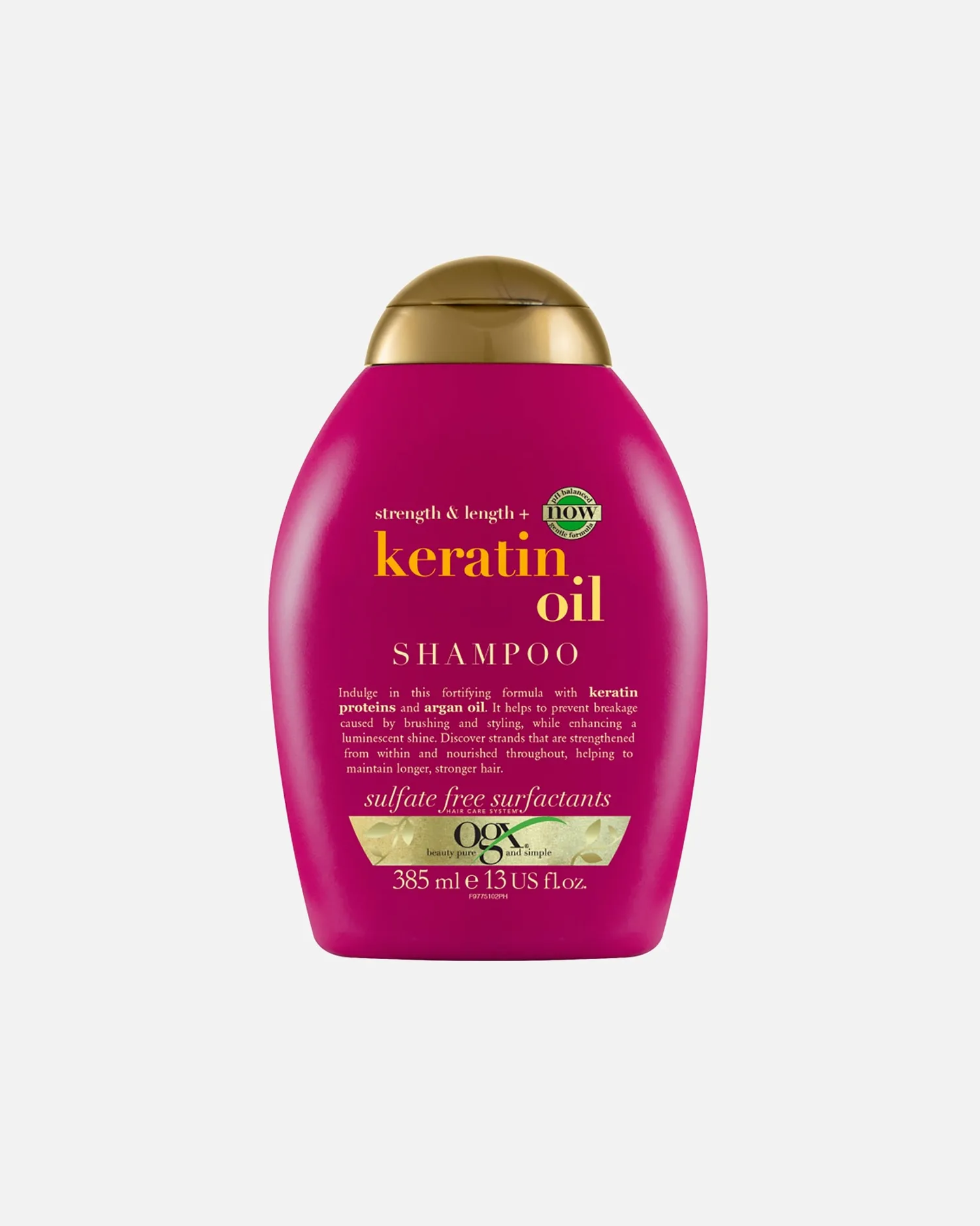 Шампунь с кератиновым маслом Ogx, 385 мл