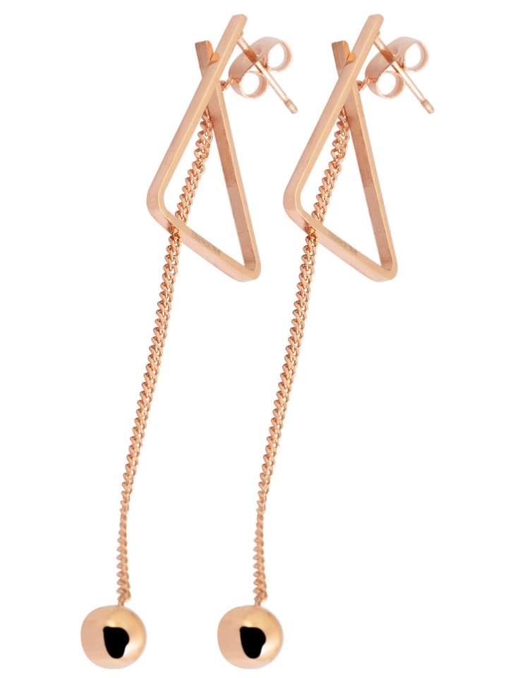 

Adeliás Женские серьги из нержавеющей стали в золотом исполнении