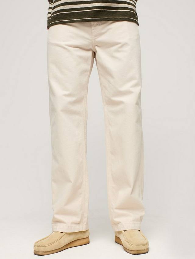 

Рабочие брюки с 5 карманами Superdry, цвет Bone White