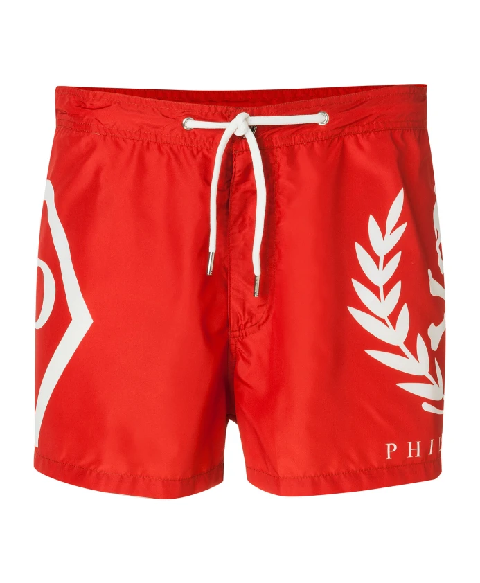 

Покажите мне плавки Philipp Plein, красный