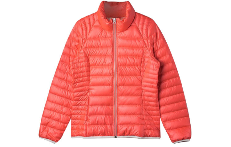 

Пуховик женский оранжевый Adidas Neo