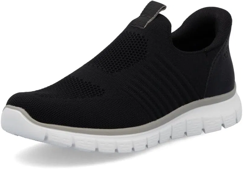 Мужские кроссовки без шнуровки Rieker B6659, Black 00
