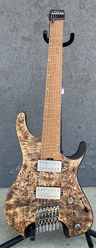 

Электрогитара Ibanez QX527PBABS Headless Electric Guitar w/Bag - Antique Brown Stain 5 lbs