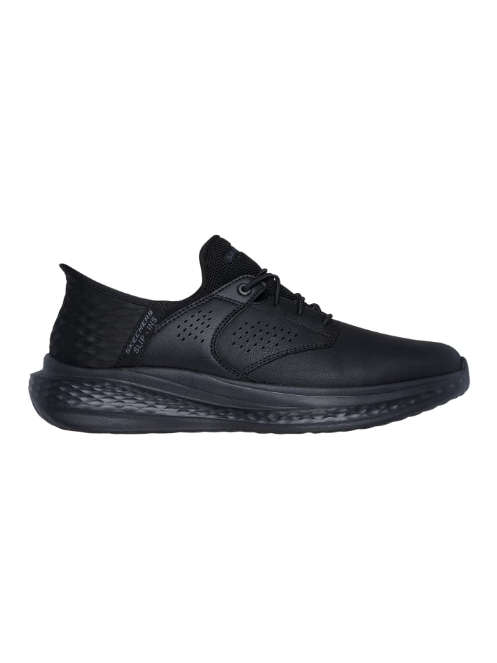 Низкие кеды SLADE-MACKLIN черного цвета Skechers — фото 2