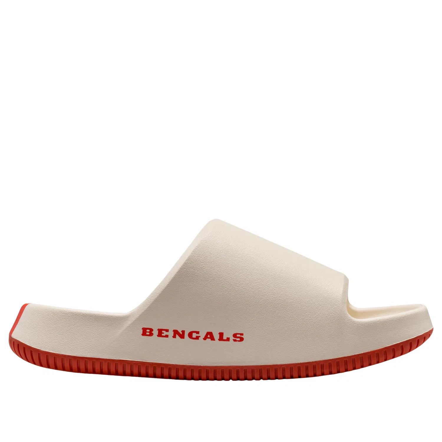 Шлепанцы Nike Calm NFL 'Cincinnati Bengals' IM7324-100, бежевый — фото 2