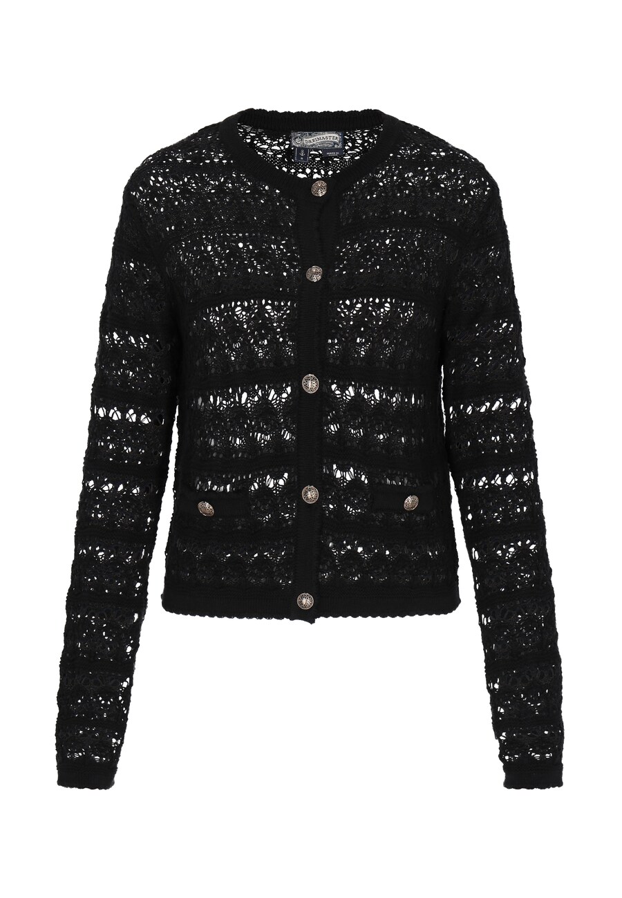 

Вязаный кардиган DreiMaster Vintage Vintage, черный