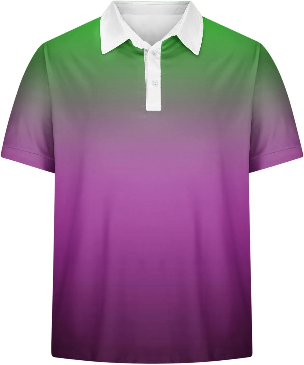 Мужская футболка с коротким рукавом Gradient Color для тренировок и тенниса — фото 3