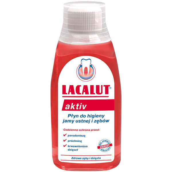 

Ополаскиватель для полости рта, 300 мл Lacalut Activ