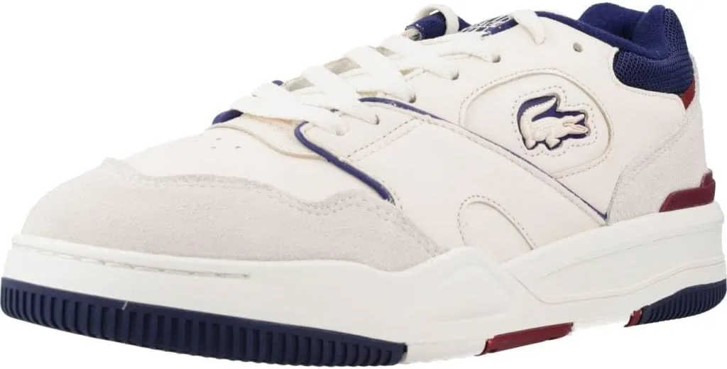 Кроссовки Lacoste Lineshot 124 2 SMA для мужчин, низкие, белый/темно-синий