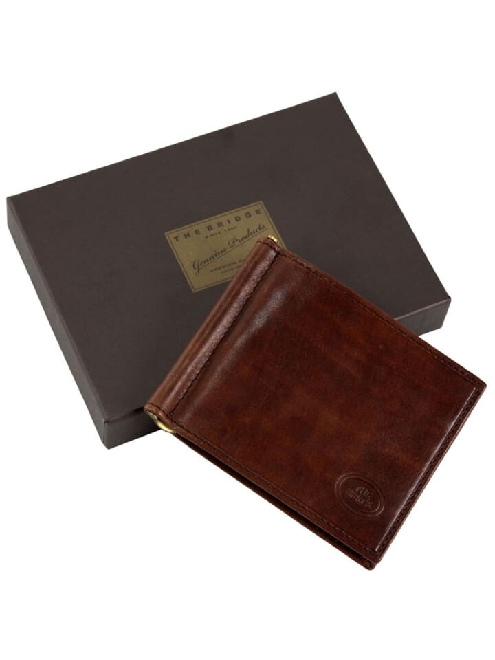 

Кошелек The Bridge Story Uomo Dollarclip Leder 10,5 cm, цвет marrone-braun