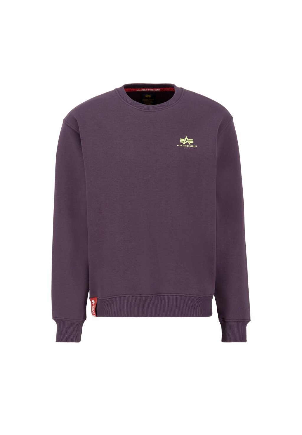 

Толстовка SMALL LOGO Alpha Industries, фиолетовый