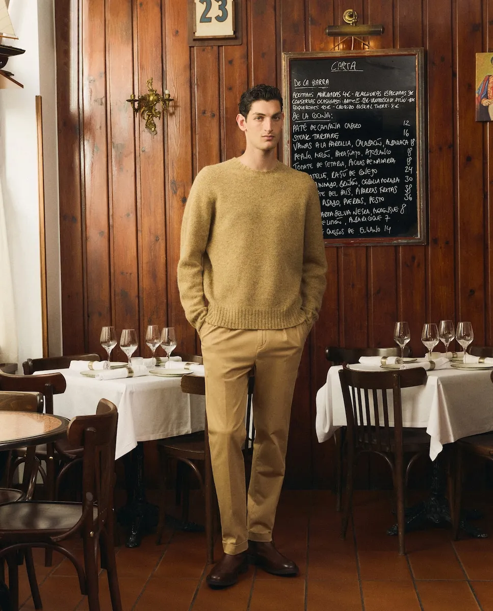 

Мужские спортивные брюки стандартного кроя Emidio Tucci, бежевый