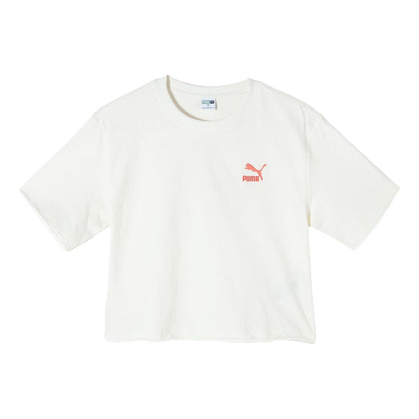 

Футболка swxp dancemania t-shirt 'white red' Puma, белый