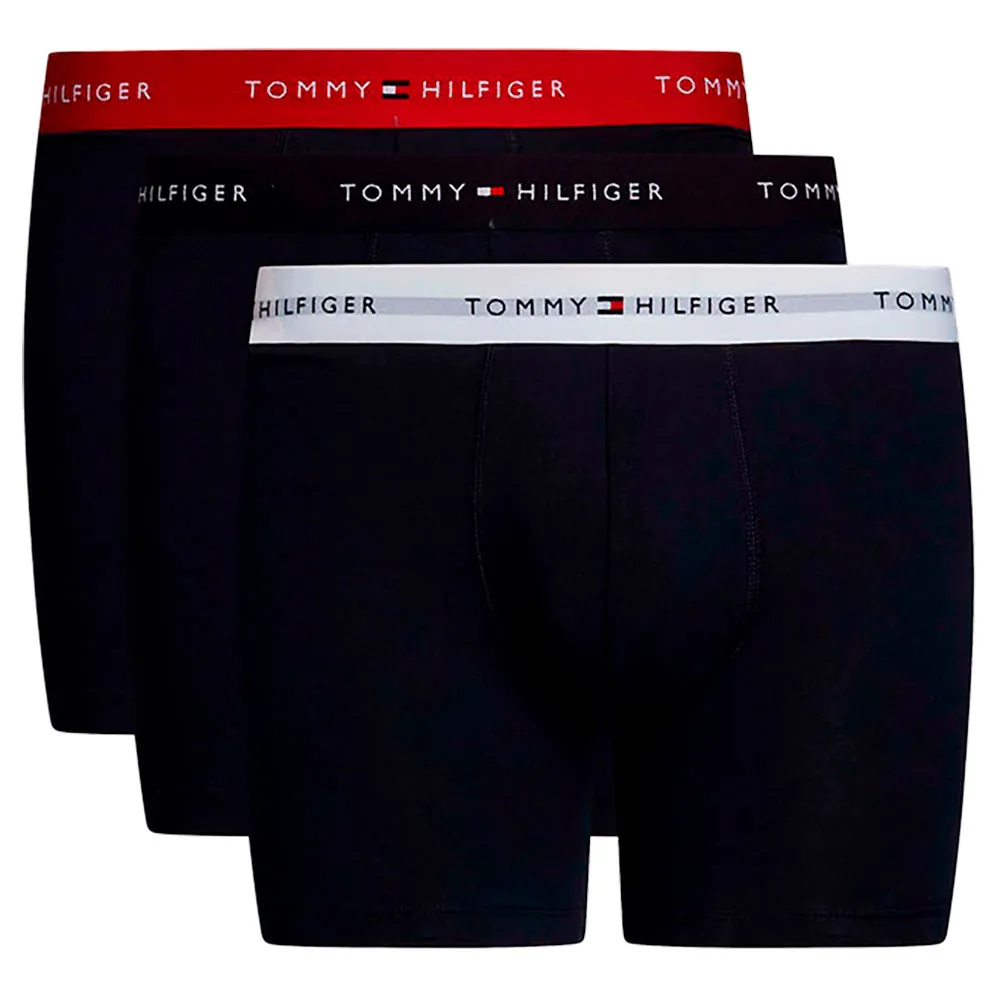 Боксеры 3 шт Tommy Hilfiger Signature Essential Brief, черный — фото 3