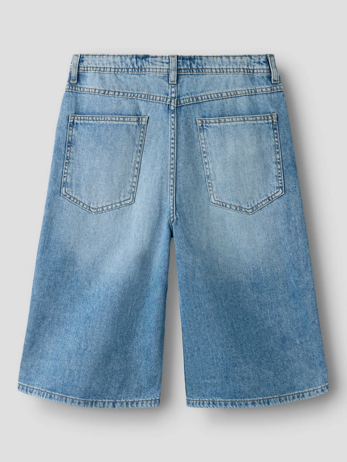 Шорты джинсовые, Medium Blue Denim, TWO SOON — фото 2