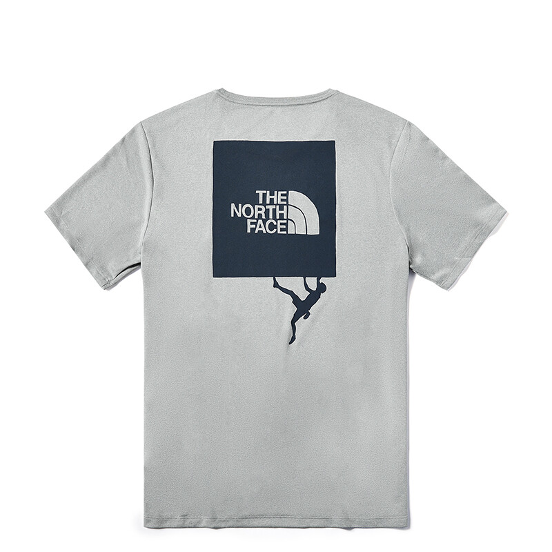 

Футболка мужская серая The North Face, серый