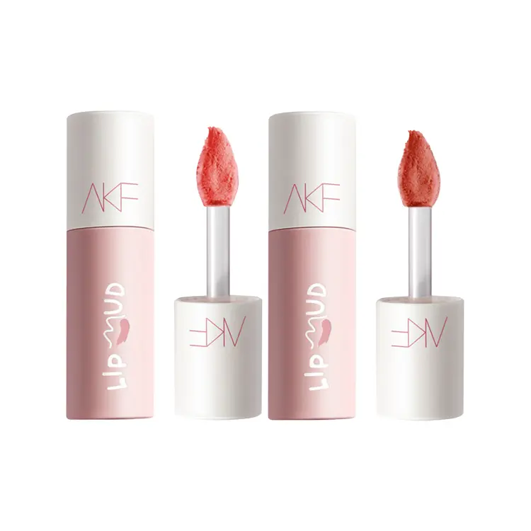 

Soft Matte Lip Mud Matte, легко растушевывается, стойкая, 3г+3г AKF, two-piece set: #m17 fig roasted milk+#m20 almond oat milk