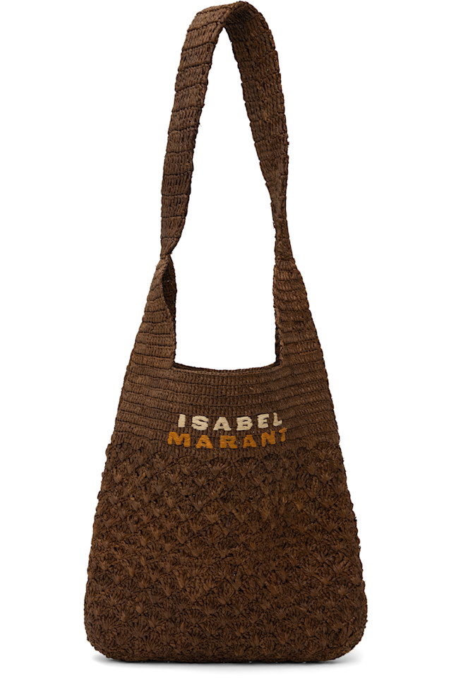 

Пляжная сумка Praia small Isabel Marant, коричневый