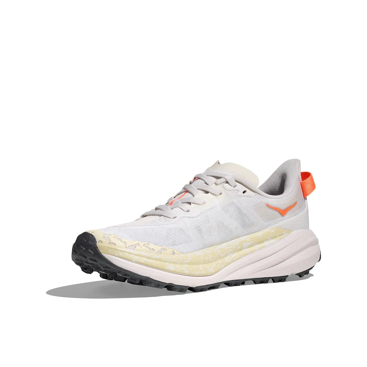 Женские трейловые кроссовки SPEEDGOAT 4 Hoka, белый/оранжевый — фото 3