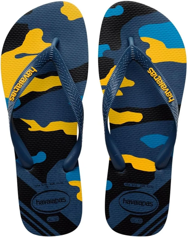 Шлепанцы Havaianas Top Camu (Mini Me), синий — фото 2
