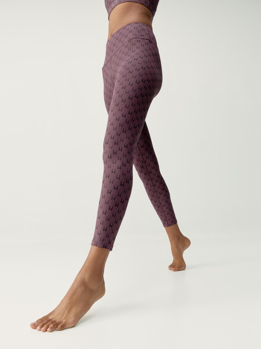 

BORN LIVING YOGA Леггинсы для йоги Monogram Born Living