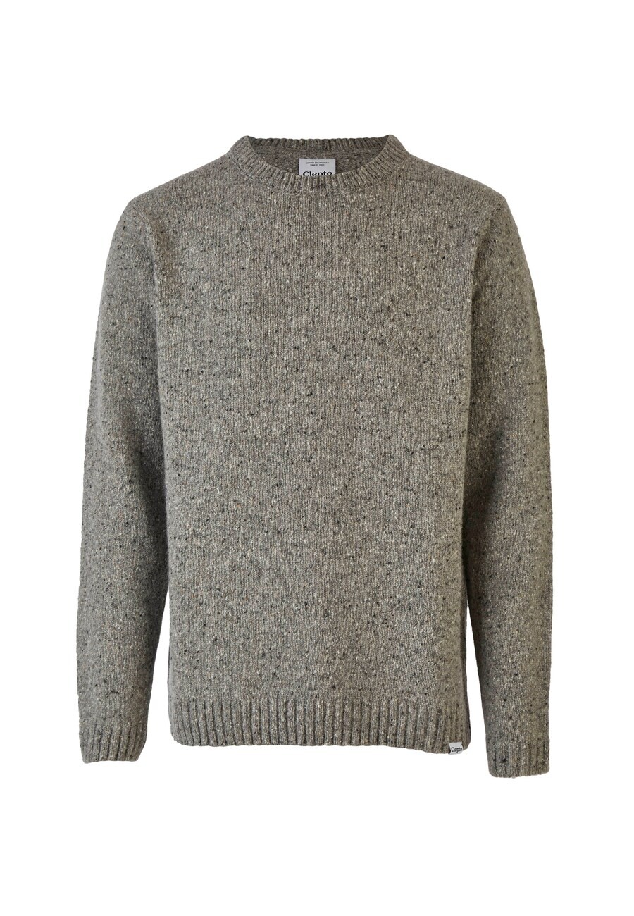 

Водолазка Cleptomanicx Sweater Spacer, светло-серый