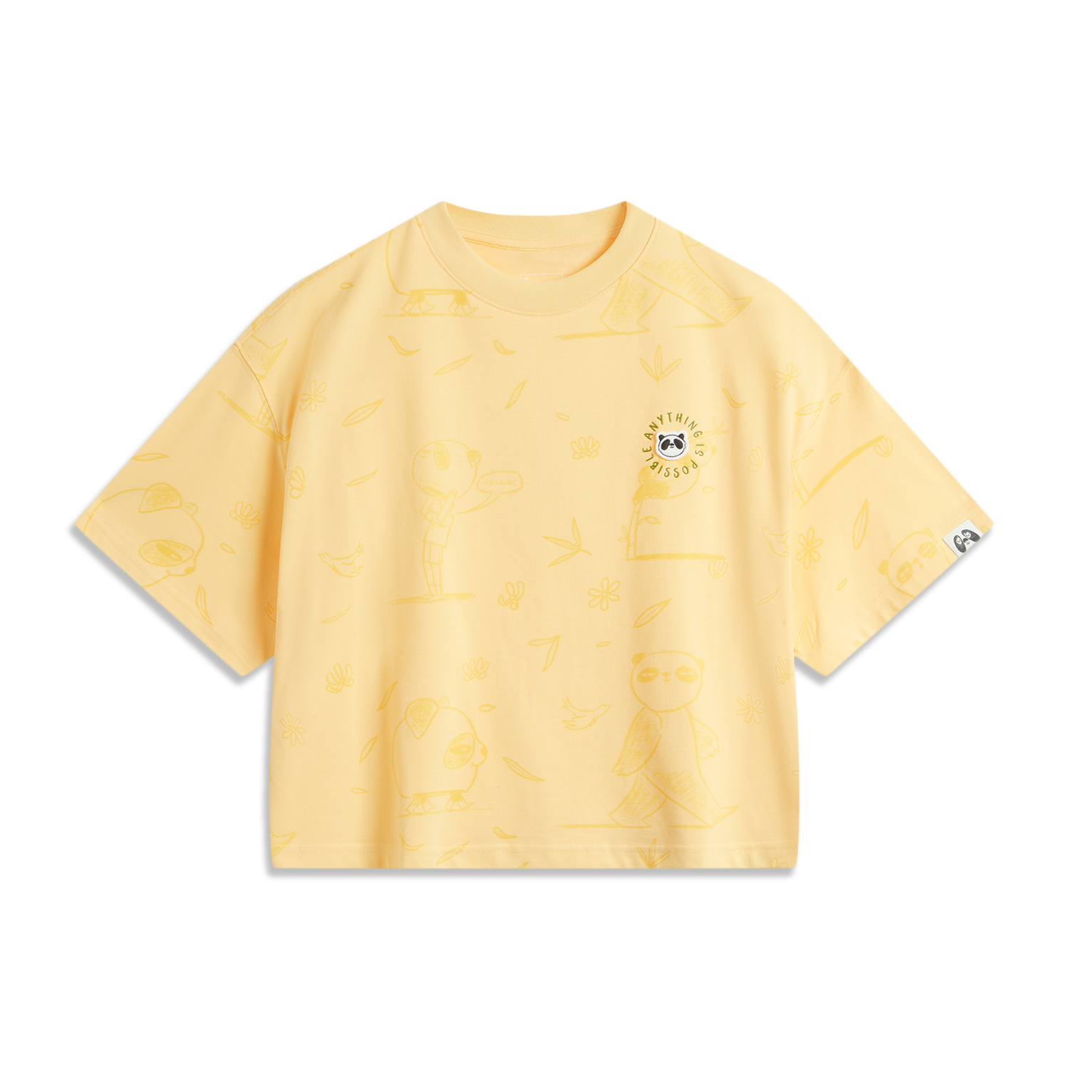 

LINING Футболка Sports Life Collection Women's Golden Mist