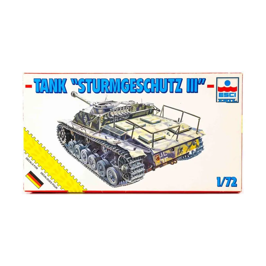 

Немецкий танк Sturmgeschutz III, Armor (1:72) (ESCI)