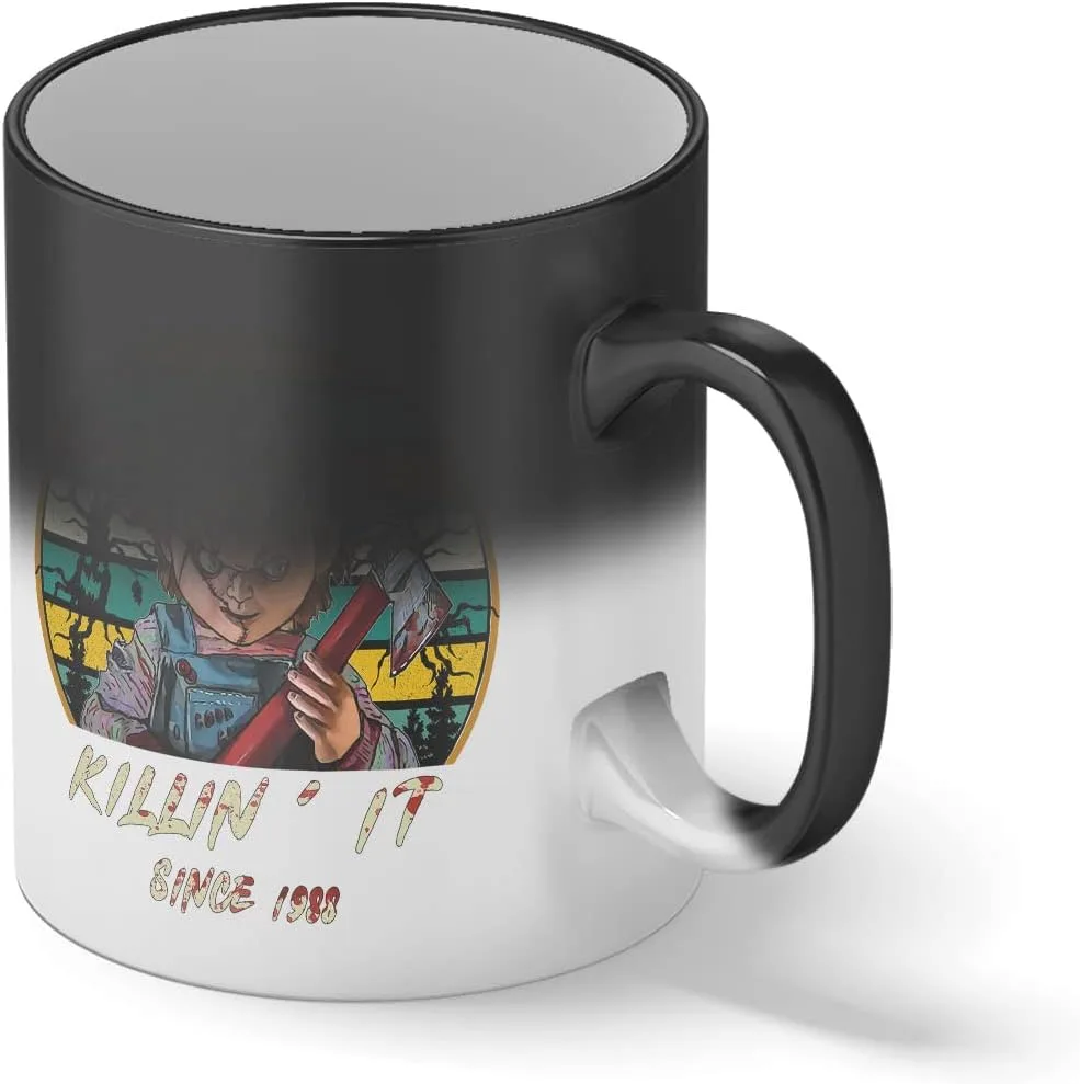 Кружка Halloween Child's Play Chucky killin' it since 1988 Black Magic B&S Boutique