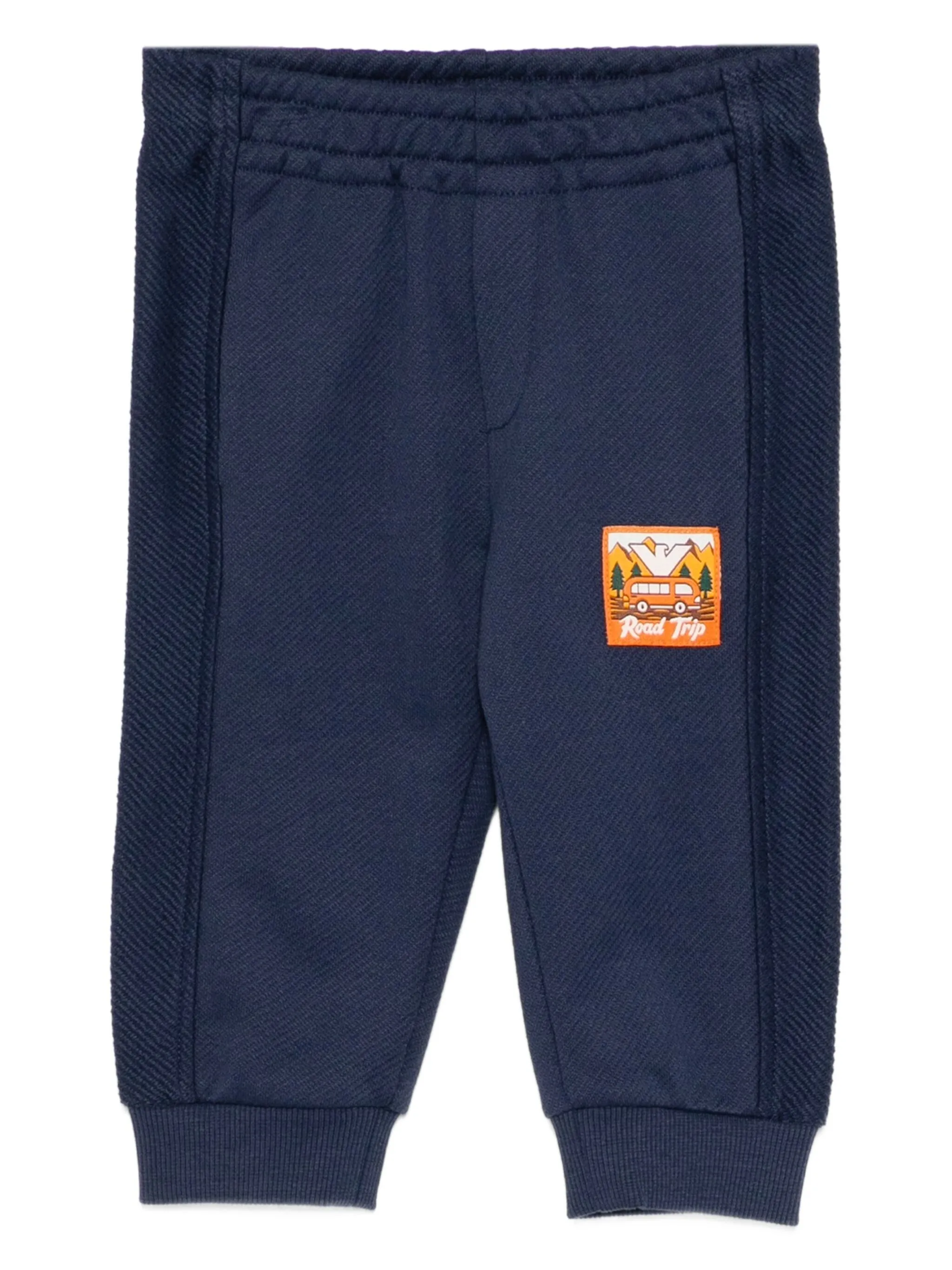 

Брюки ASV Manga Bear Emporio Armani Kids, синий