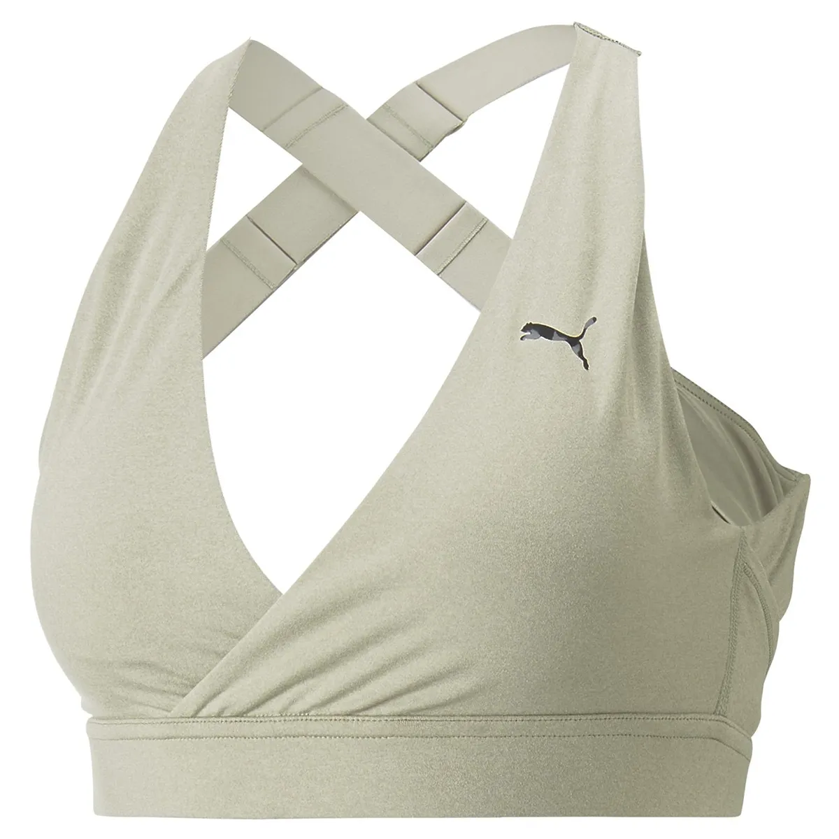 

Женский топ Yogini Mid Impact Puma, бежевый
