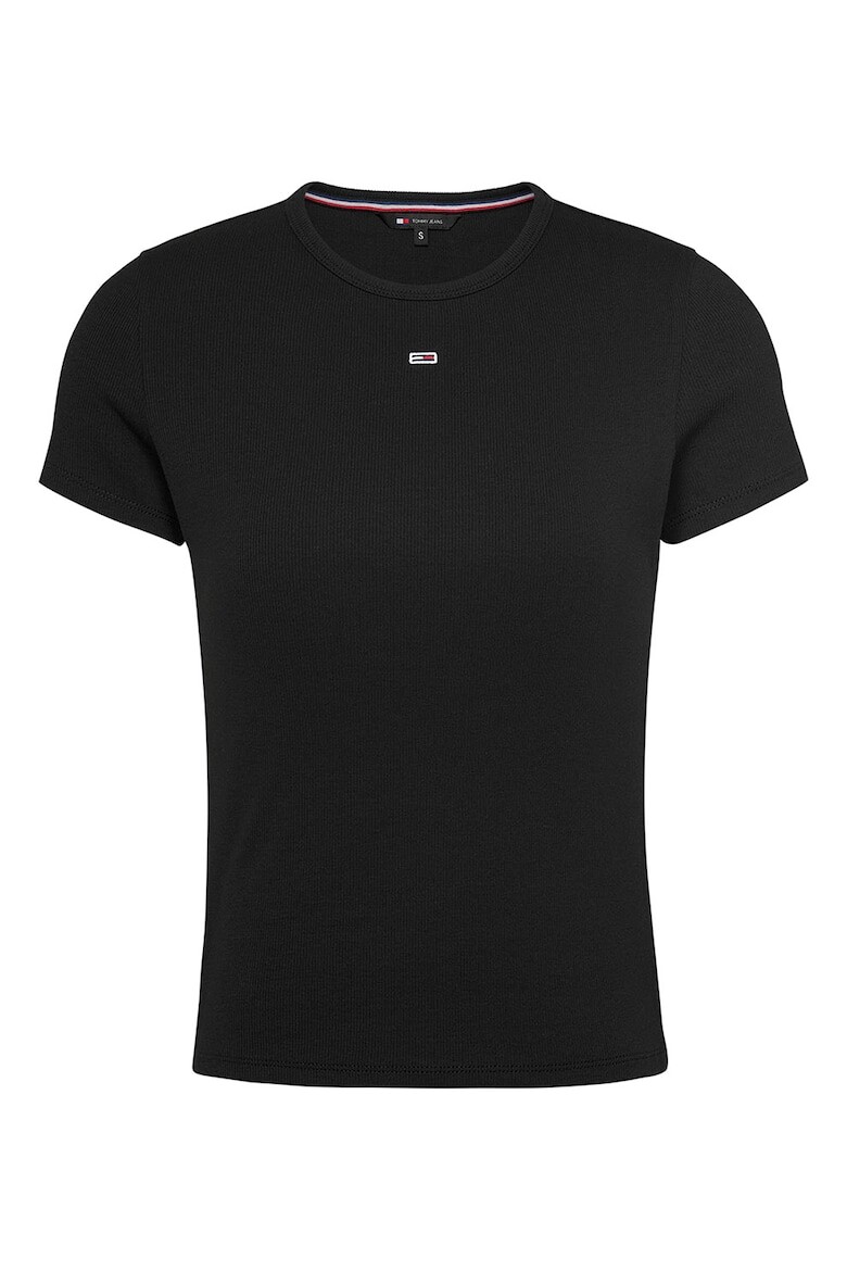 

Футболка в рубчик Tommy Jeans, черный