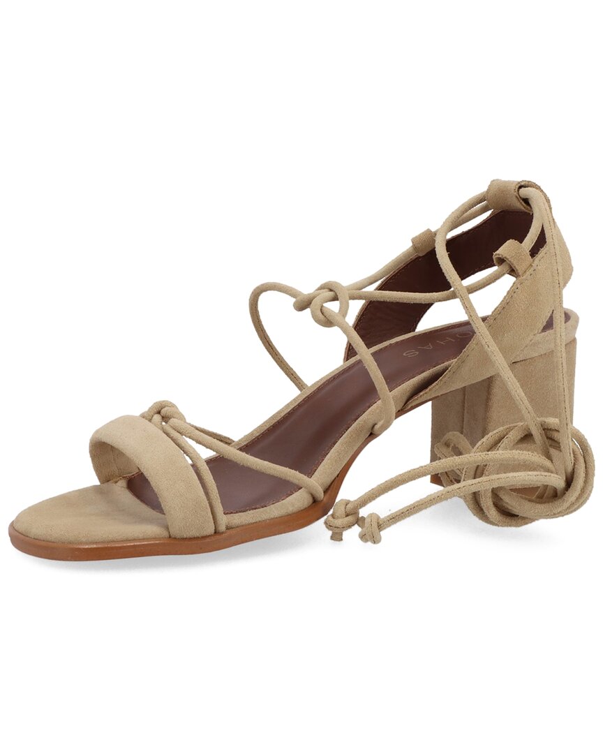 ALOHAS Sophie Leather Sandal, Sand — фото 2