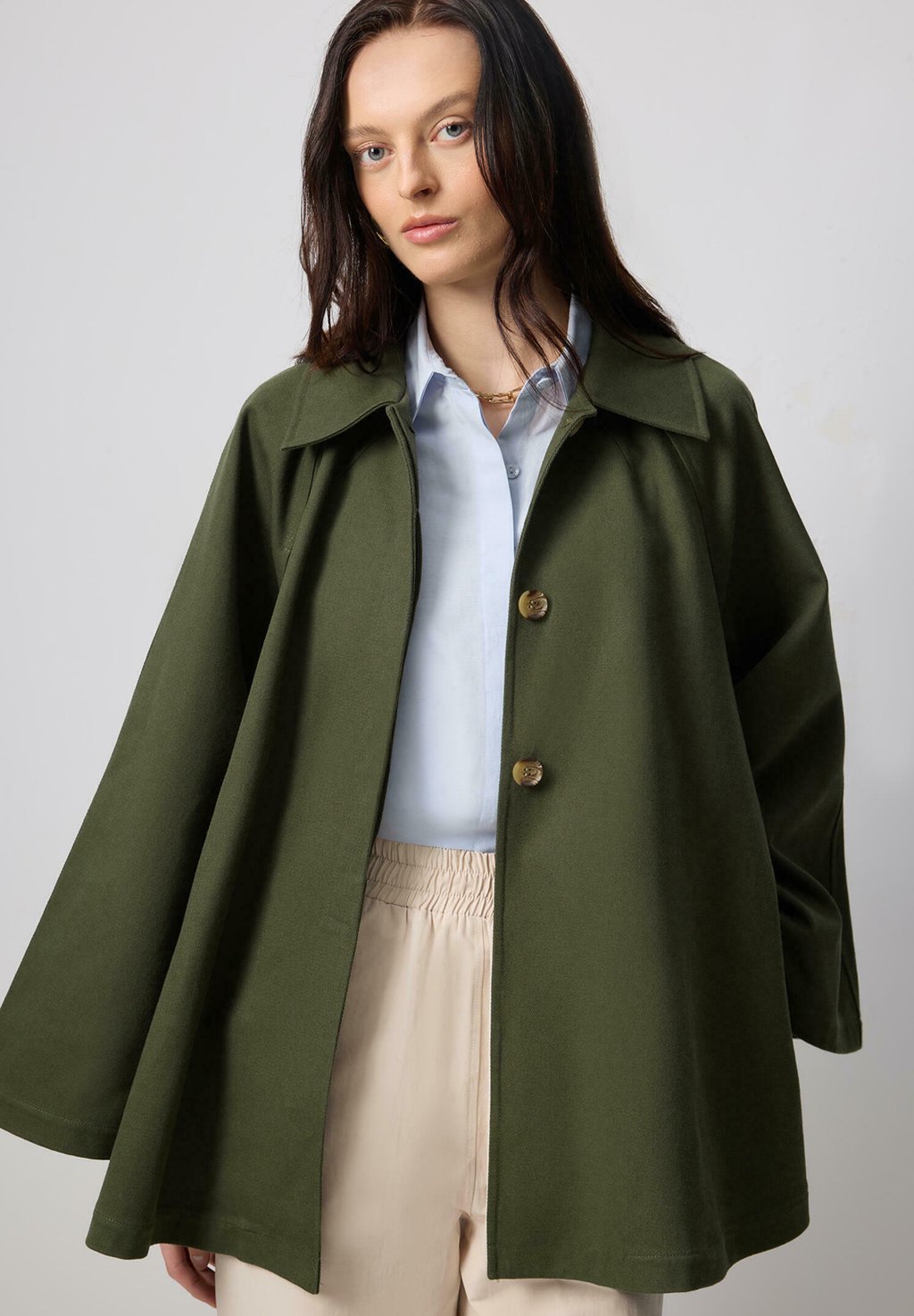 

Летняя куртка GABARDINE Touché Privé, хаки
