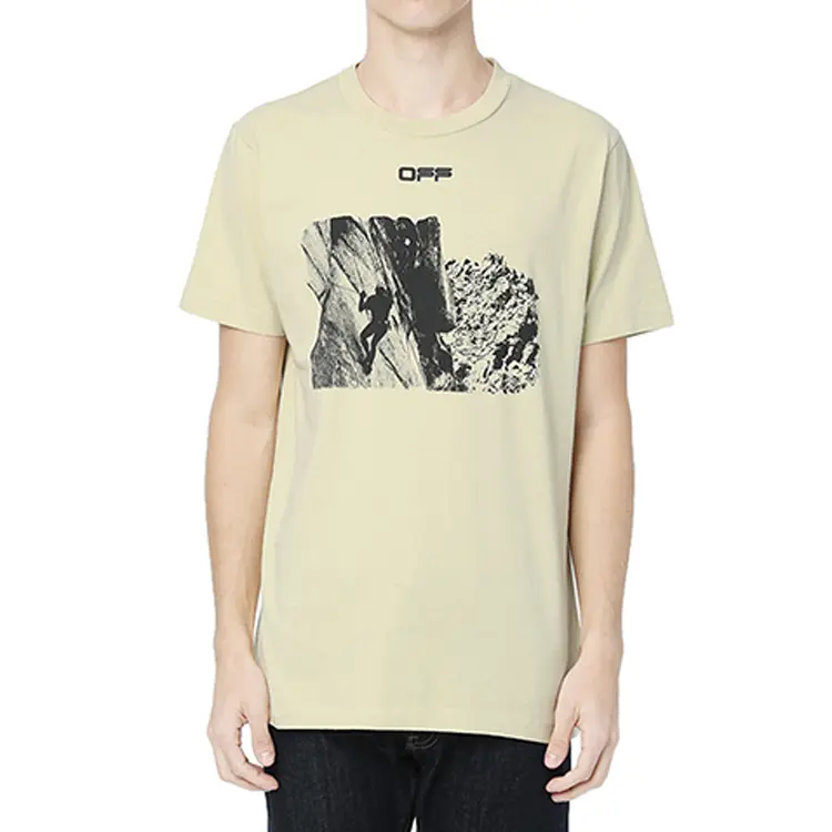 Футболка мужская Off White Off-White, кремовый — фото 3