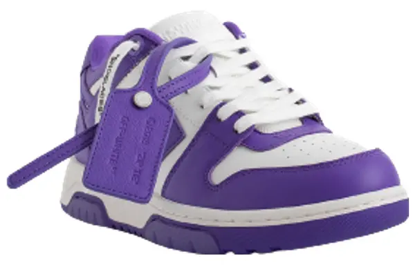 Кроссовки out of office low-top sneaker 'purple white' Off-White, фиолетовый — фото 3