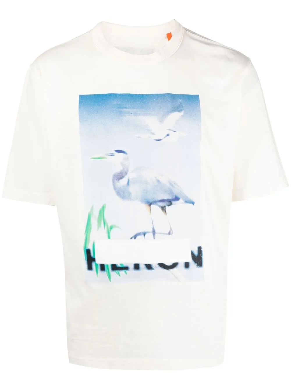 

Футболка с принтом Censored Heron Heron Preston, белый