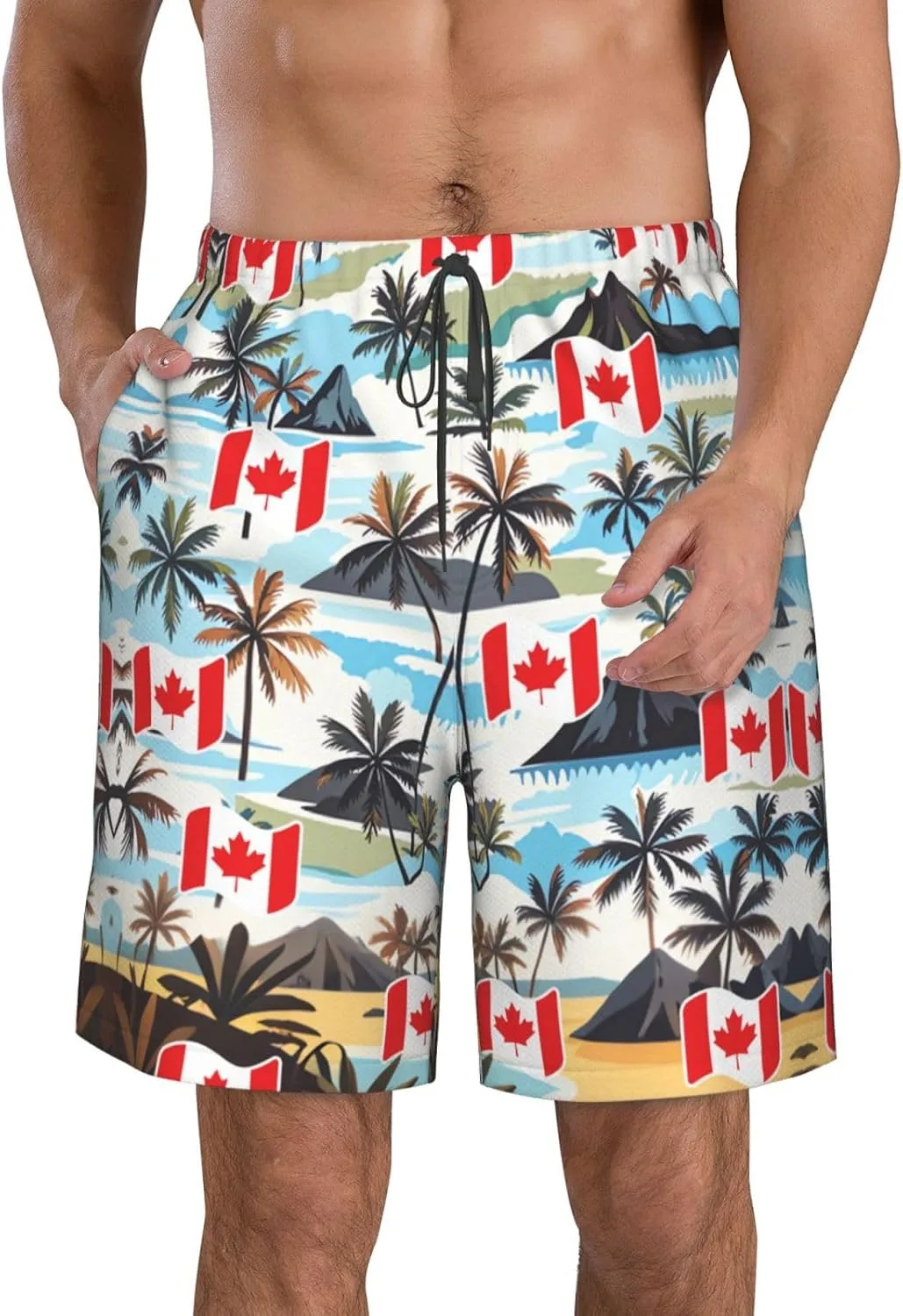Мужские плавки с флагом Канады и изображением канадского флага Generic, Canada Canadians Flag