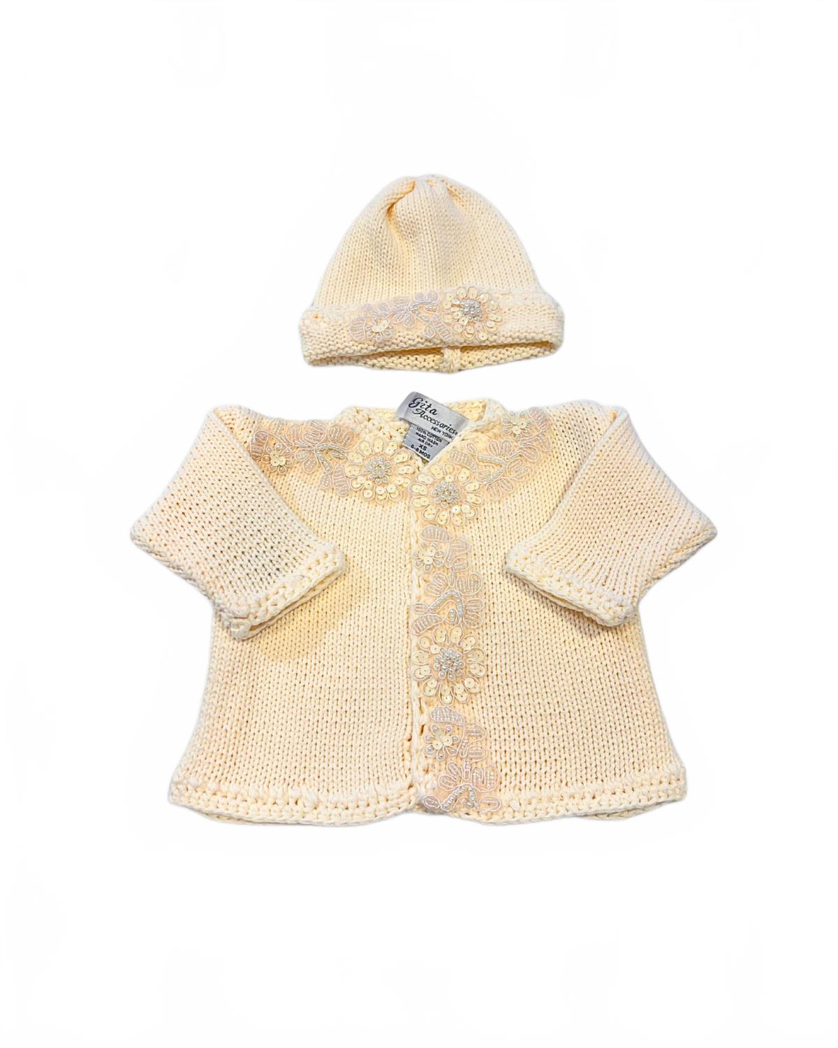 

Женский свитер из двух частей с шапочкой в ​​желтом цвете Gita, Yellow Sequence