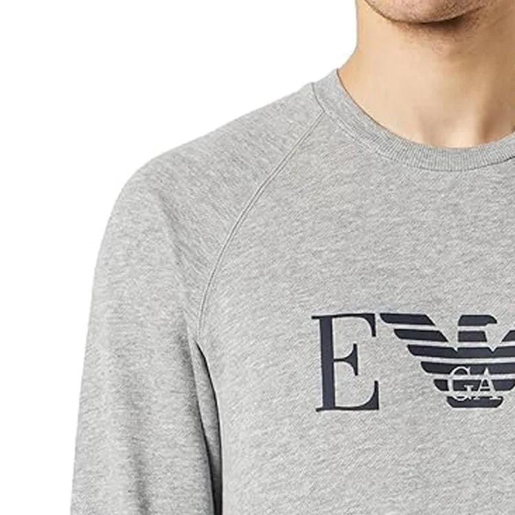 Свитшот мужской Gray EMPORIO ARMANI — фото 4