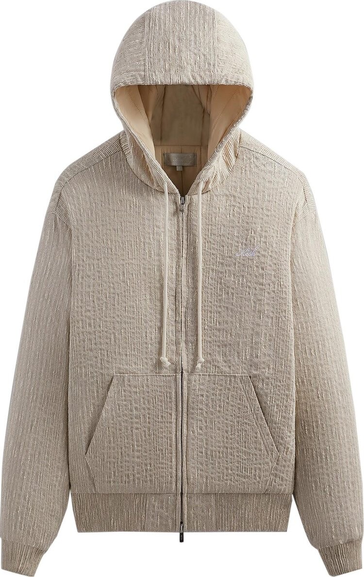 

Худи Kith Slub Boucle Sierra Zip 'Canvas', кремовый