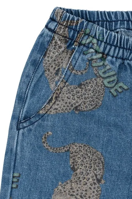Джинсы из комфортного денима MAGOT PANTS Konges Sløjd, синий — фото 4