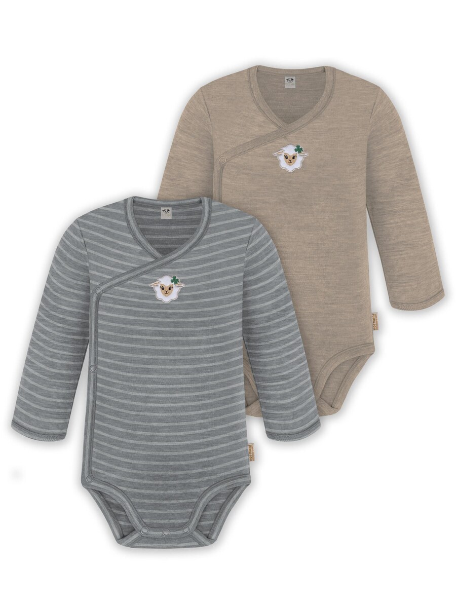 

Комбинезон/боди normani Kaitaia, серый/грязный/дымчато-серый