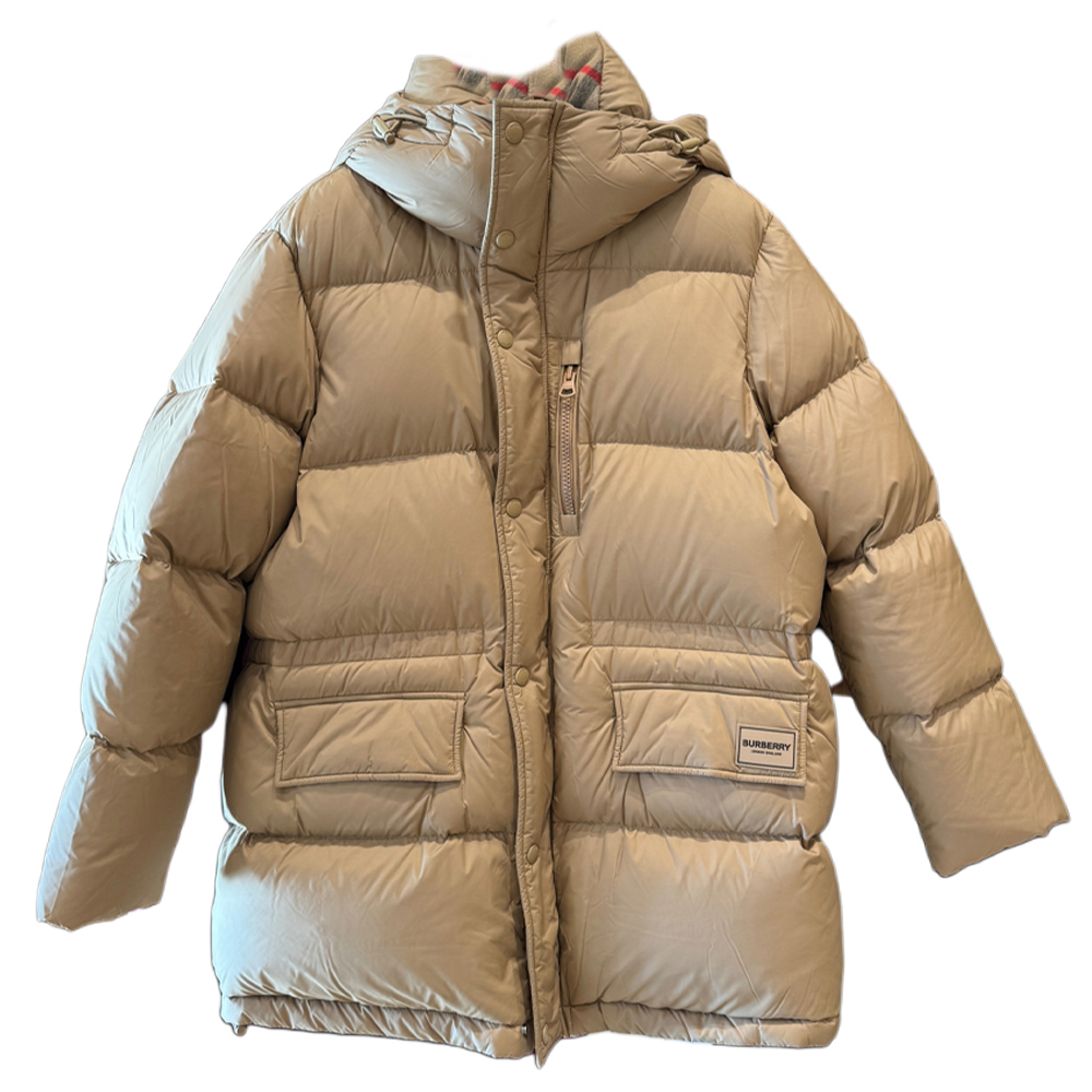 

Burberry Мужская пуховая куртка верблюжьего цвета, Camel