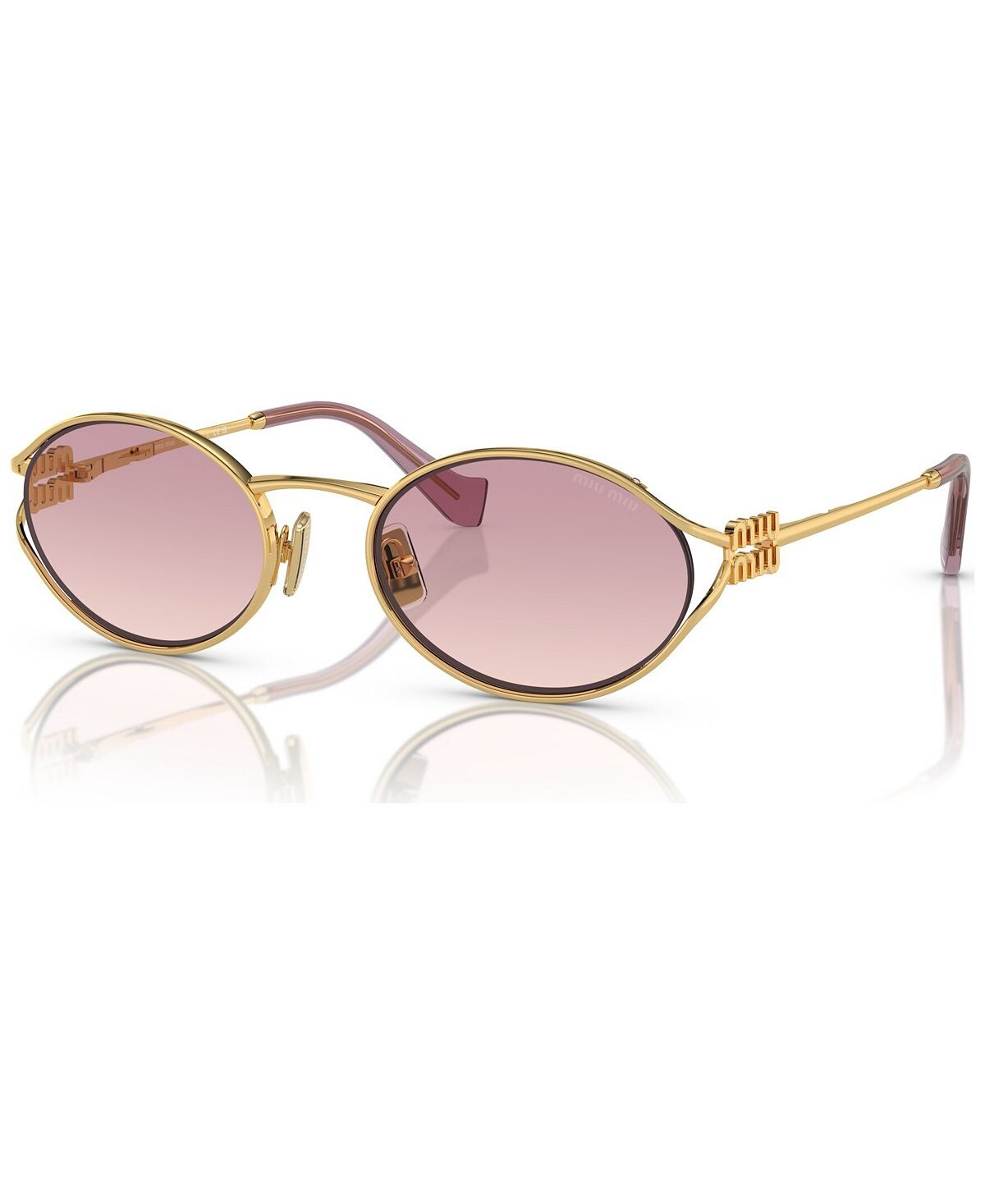 

Женские солнцезащитные очки, MU 52YS MIU MIU, золотой