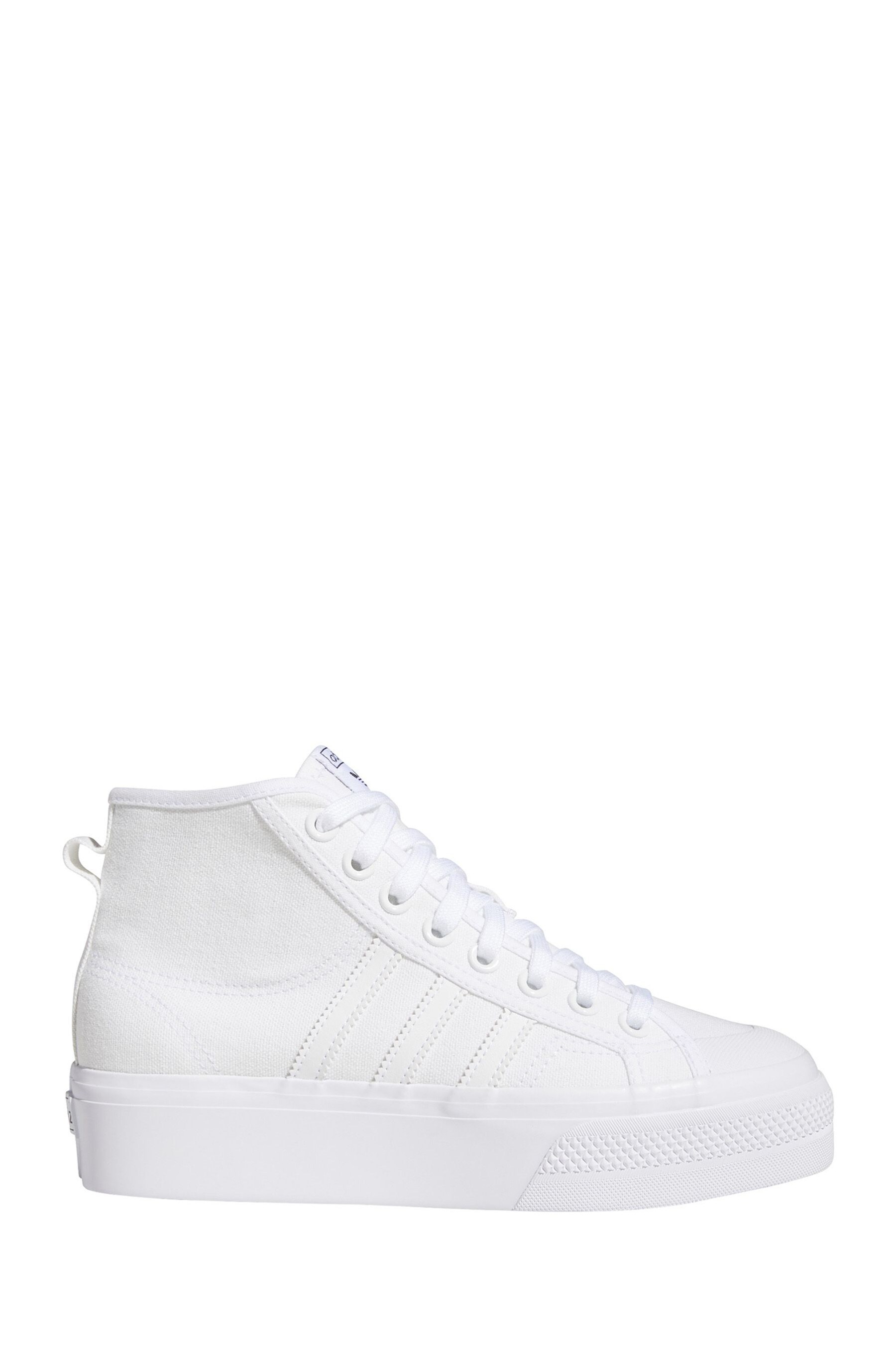 Спортивная обувь на платформе adidas Originals Nizza adidas originals, белый