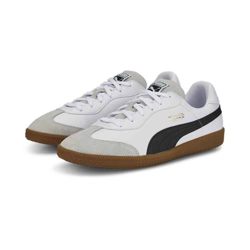 

Бутсы KING 21 IT для взрослых PUMA White Black Gum Beige
