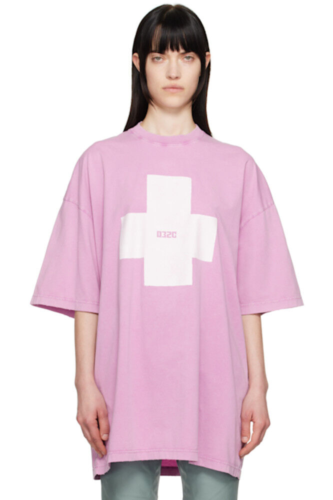 

Футболка оверсайз Pink Point Zero 032c